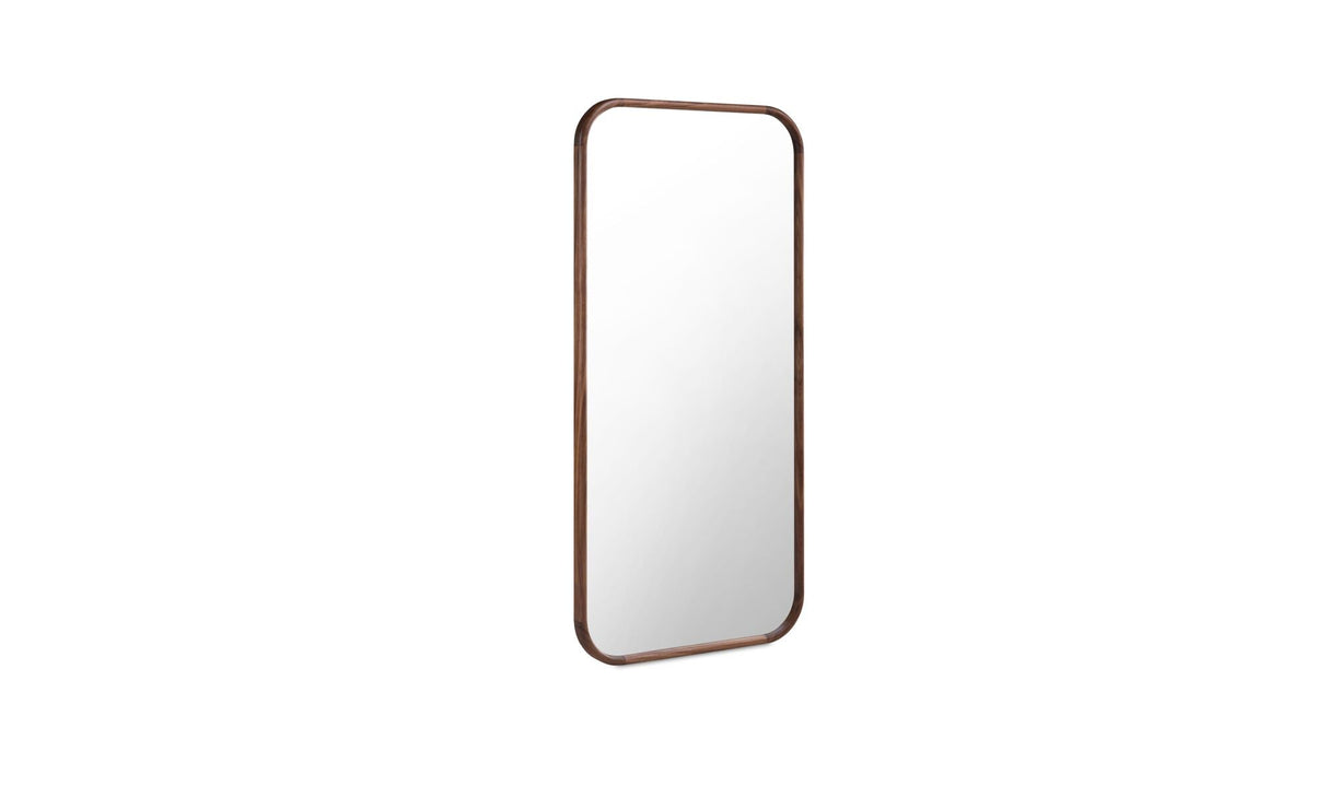 Kai Floor Mirror Walnut by Moe's Home at Eve Furniture