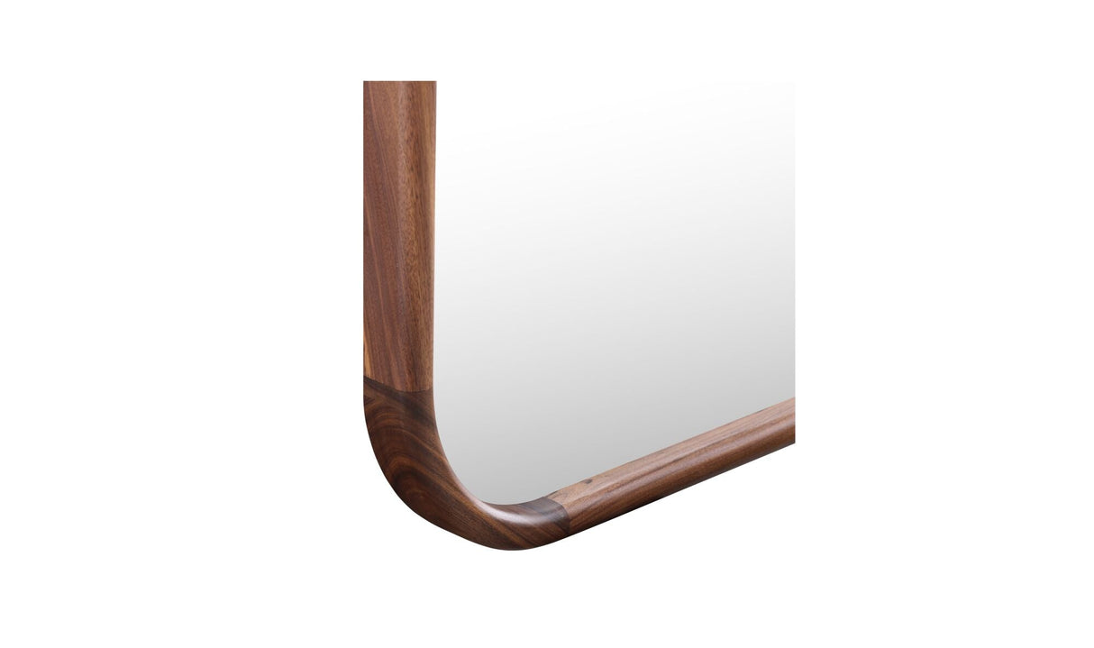 Kai Floor Mirror Walnut by Moe's Home at Eve Furniture
