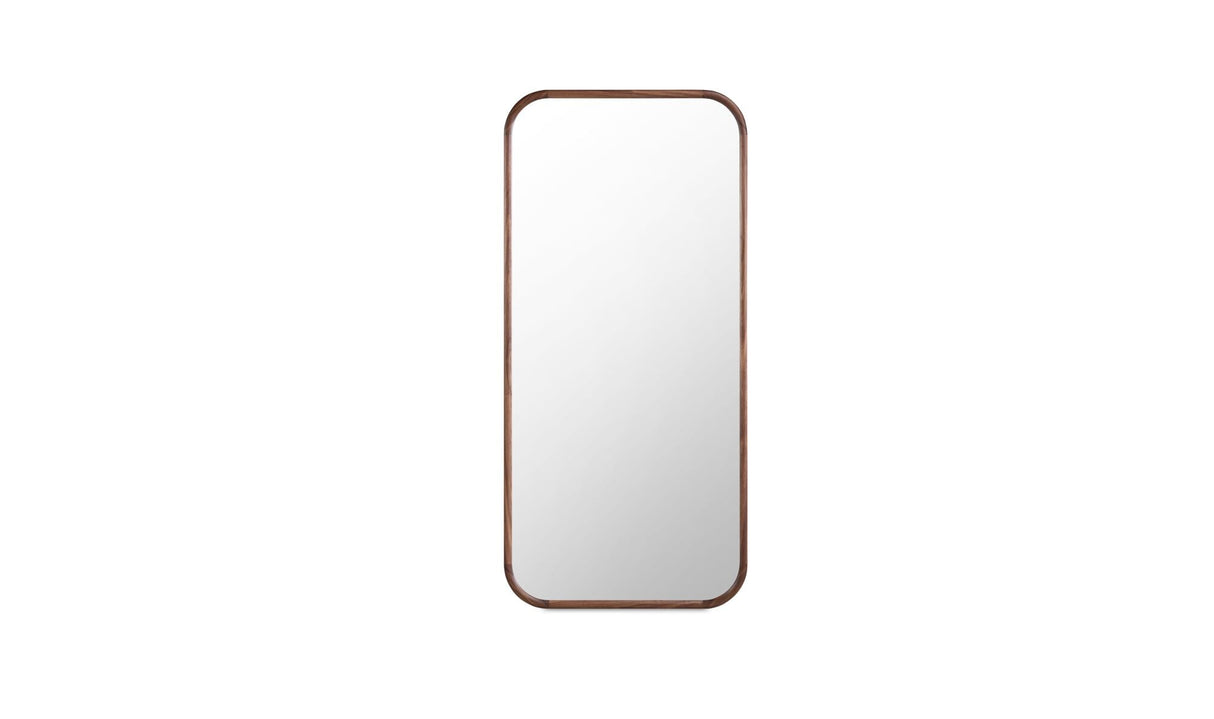 Kai Floor Mirror Walnut by Moe's Home at Eve Furniture