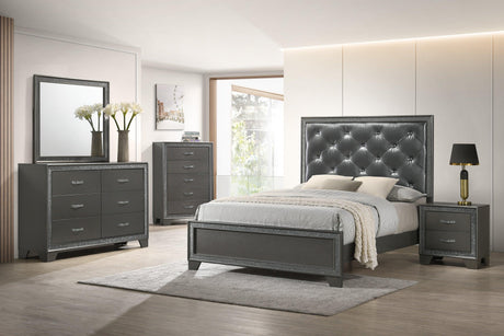 Kaia Gray Dresser by Crown Mark at Eve Furniture
