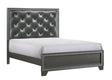 Kaia Gray King Panel Bed by Crown Mark at Eve Furniture