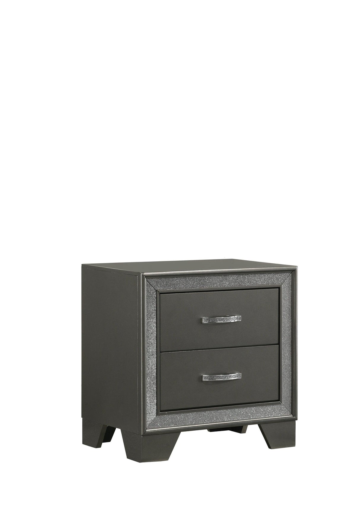 Kaia Gray Nightstand by Crown Mark at Eve Furniture