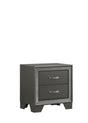 Kaia Gray Nightstand by Crown Mark at Eve Furniture