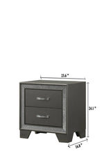 Kaia Gray Panel Bedroom Set by Crown Mark at Eve Furniture