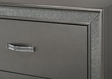 Kaia Gray Panel Bedroom Set by Crown Mark at Eve Furniture