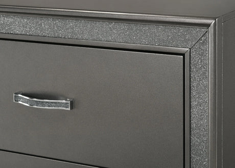 Kaia Gray Panel Bedroom Set by Crown Mark at Eve Furniture