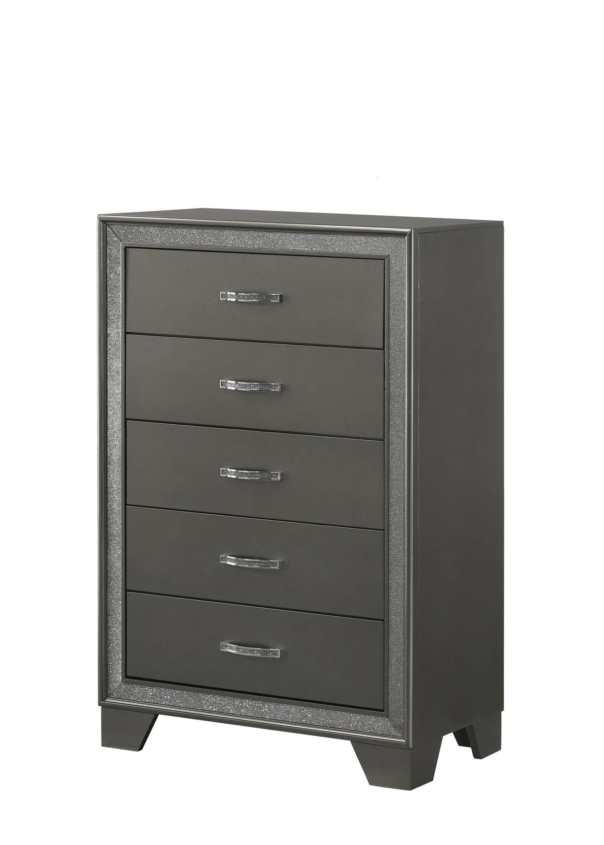 Kaia Gray Panel Bedroom Set by Crown Mark at Eve Furniture