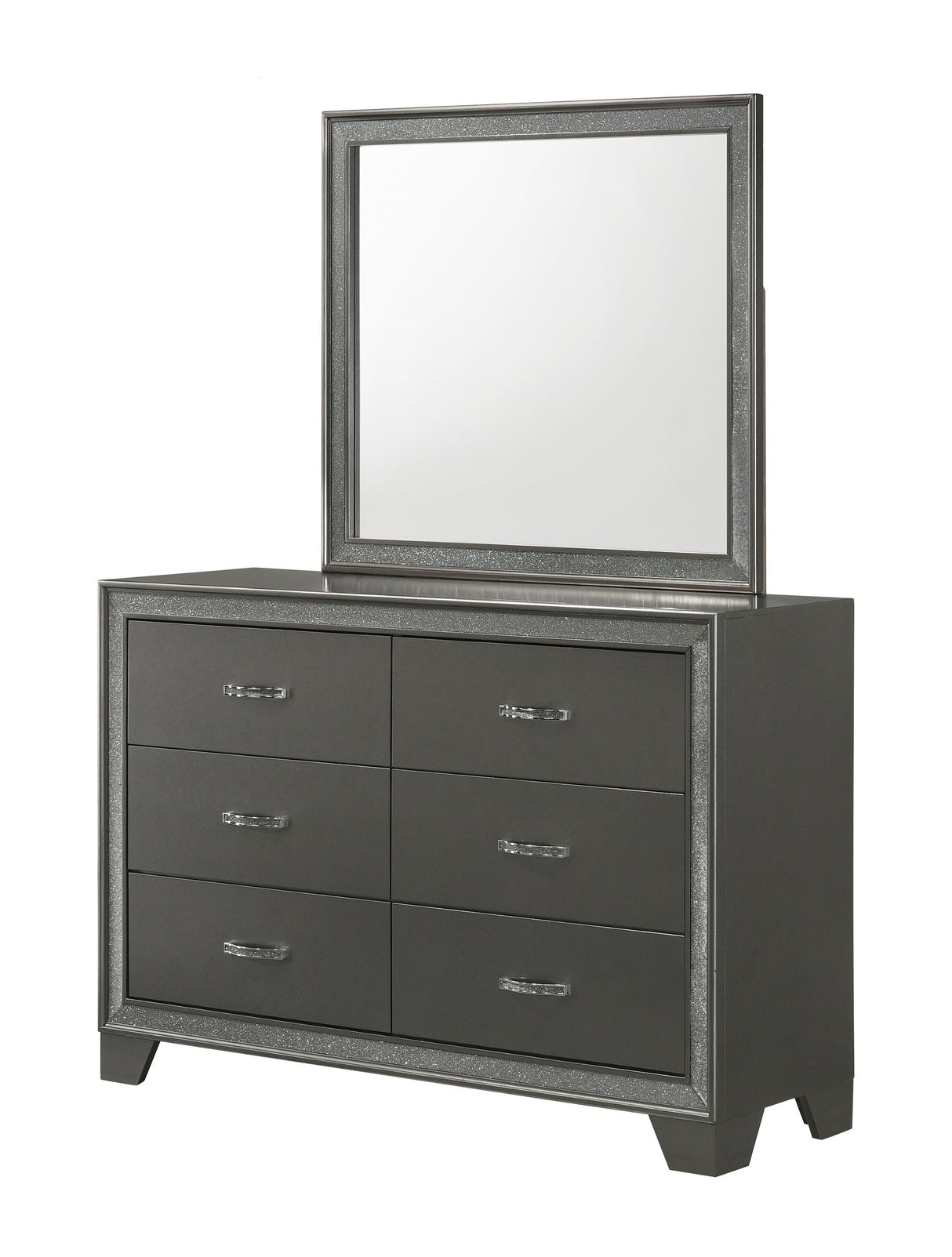 Kaia Gray Panel Bedroom Set by Crown Mark at Eve Furniture