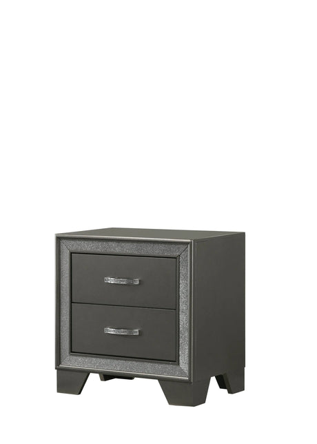 Kaia Gray Panel Bedroom Set by Crown Mark at Eve Furniture