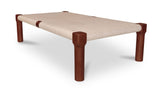 Kaia Outdoor Coffee Table Dark Brown by Moe's Home at Eve Furniture