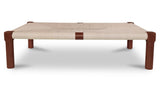Kaia Outdoor Coffee Table Dark Brown by Moe's Home at Eve Furniture