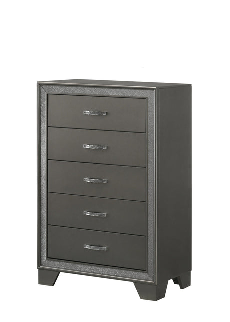 Kaia Gray Chest by Crown Mark at Eve Furniture
