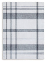 Kaidlow Gray/Cream 5' x 7' Rug