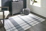 Kaidlow Gray/Cream 5' x 7' Rug