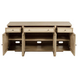 Kailani Beige Oak 10-piece Wood Dining Set with Sideboard by Coaster at Eve Furniture