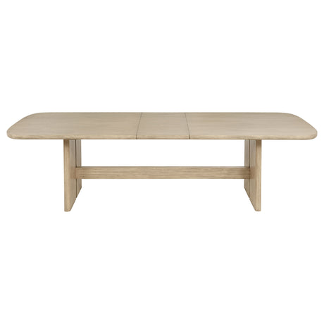 Kailani Beige Oak 10-piece Wood Dining Set with Sideboard by Coaster at Eve Furniture