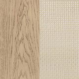 Kailani Beige Oak 2-Drawer Nightstand by Coaster at Eve Furniture