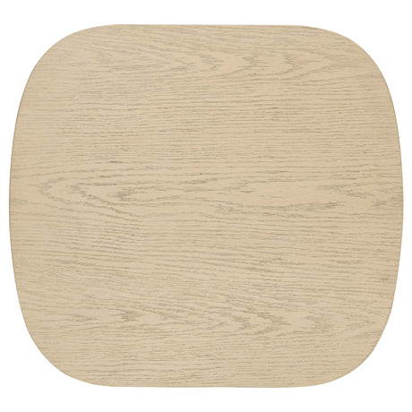 Kailani Beige Oak 2-piece Coastal Coffee and End Table Set by Coaster at Eve Furniture