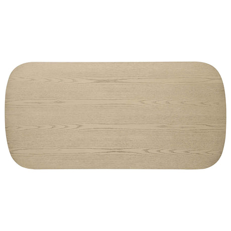 Kailani Beige Oak 3-piece Coastal Coffee and End Table Set by Coaster at Eve Furniture
