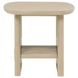 Kailani Beige Oak 3-piece Coastal Coffee and End Table Set by Coaster at Eve Furniture