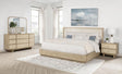 Kailani Beige Oak 4-piece Queen Bedroom Set by Coaster at Eve Furniture