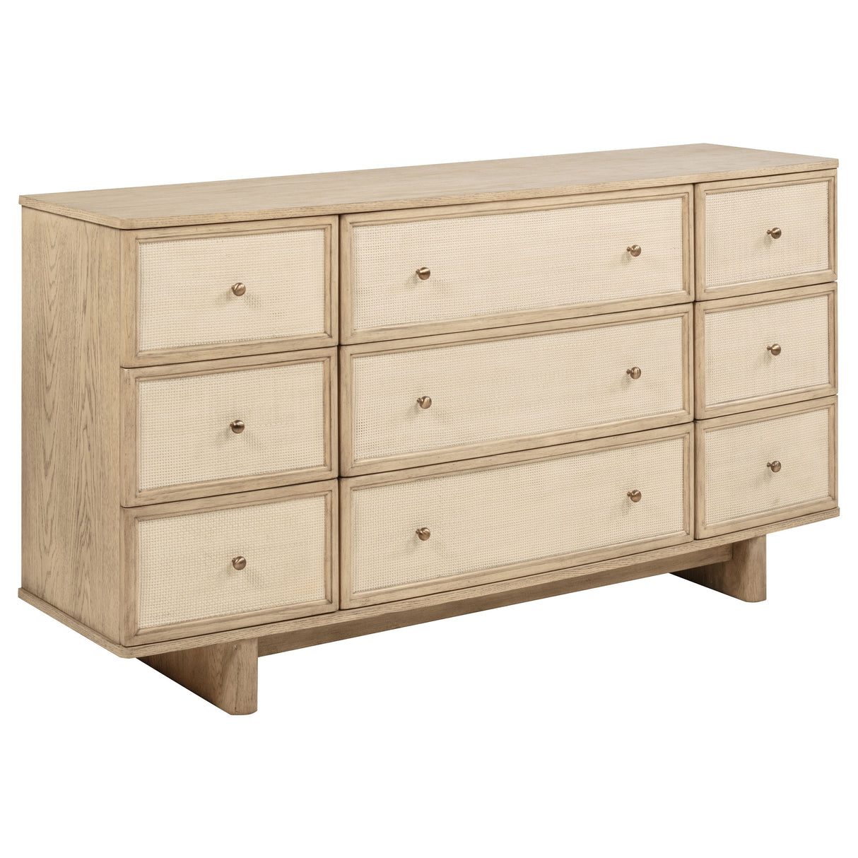 Kailani Beige Oak 5-Piece California King Bedroom Set by Coaster at Eve Furniture