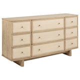 Kailani Beige Oak 5-Piece California King Bedroom Set by Coaster at Eve Furniture