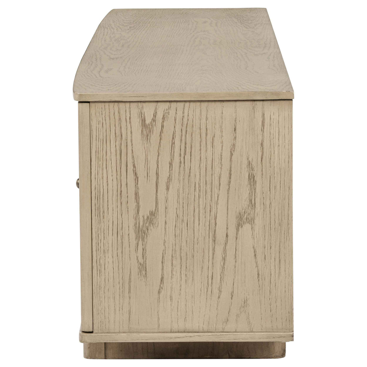 Kailani Beige Oak 79-inch 4-door Cane TV Stand Media Console by Coaster at Eve Furniture