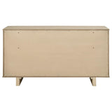 Kailani Beige Oak 9-Drawer Dresser by Coaster at Eve Furniture