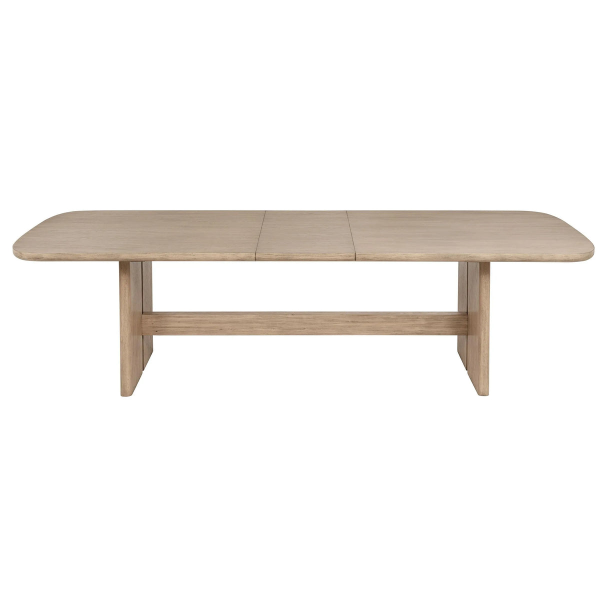 Kailani Beige Oak Rectangular Wood Dining Table by Coaster at Eve Furniture