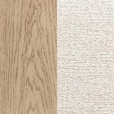 Kailani Beige Oak Wingback Queen Platform Bed by Coaster at Eve Furniture