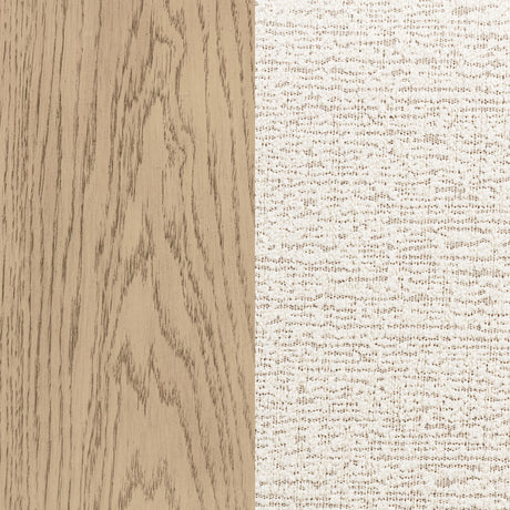 Kailani Beige Oak Wingback Queen Platform Bed by Coaster at Eve Furniture