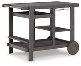 Kailani Gray Serving Cart