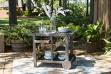 Kailani Gray Serving Cart