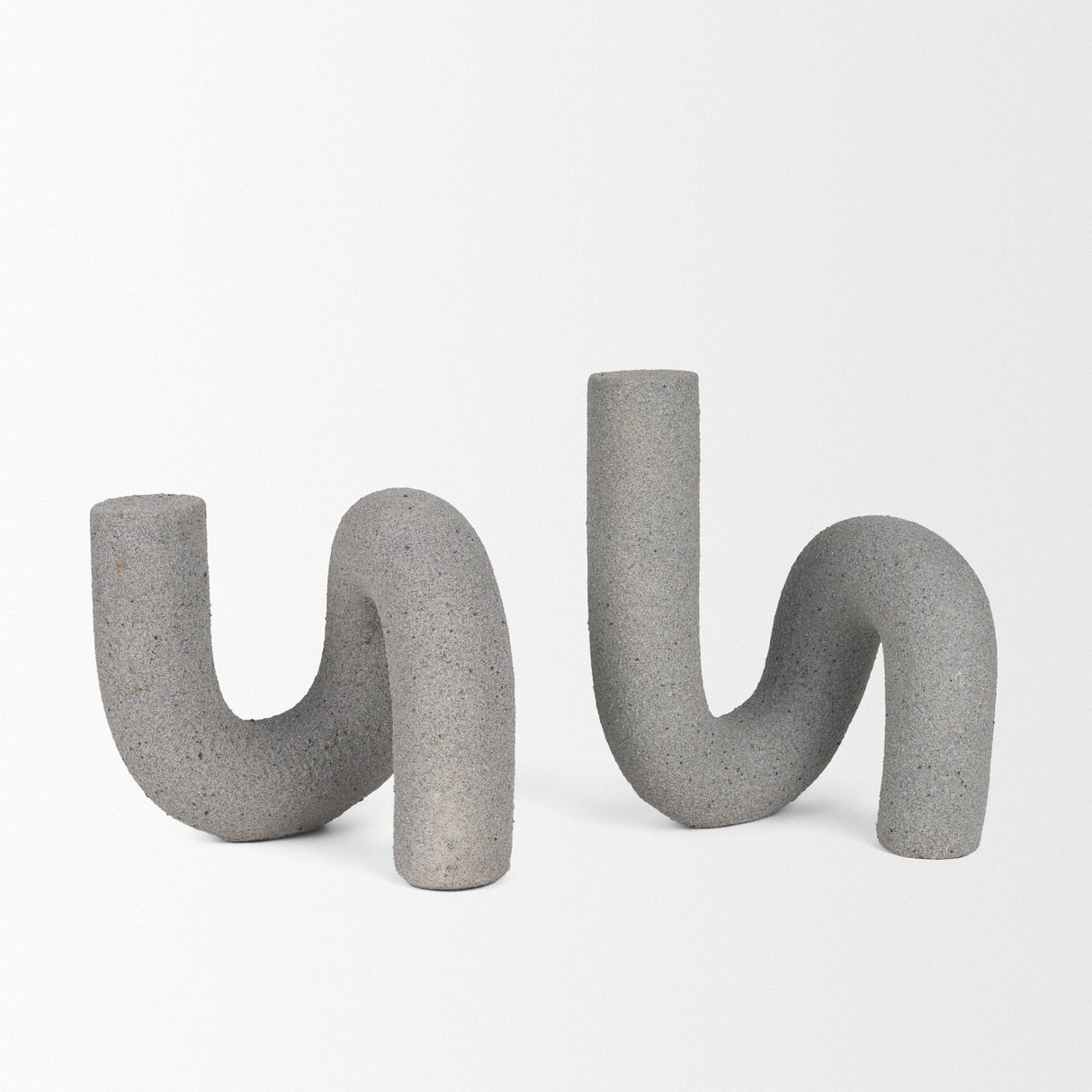 Kailas Resin Textured Concrete Gray Decorative Object by Mercana at Eve Furniture