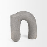 Kailas Resin Textured Concrete Gray Decorative Object by Mercana at Eve Furniture