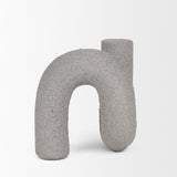 Kailas Resin Textured Concrete Gray Decorative Object by Mercana at Eve Furniture
