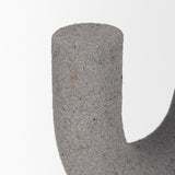 Kailas Resin Textured Concrete Gray Decorative Object by Mercana at Eve Furniture
