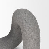 Kailas Resin Textured Concrete Gray Decorative Object by Mercana at Eve Furniture