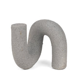 Kailas Resin Textured Concrete Gray Decorative Object by Mercana at Eve Furniture