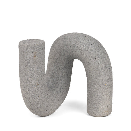 Kailas Resin Textured Concrete Gray Decorative Object by Mercana at Eve Furniture