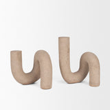 Kailas Resin Textured Sandstone Decorative Object by Mercana at Eve Furniture