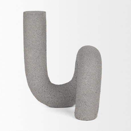 Kailyn Resin Textured Concrete Gray Decorative Object by Mercana at Eve Furniture
