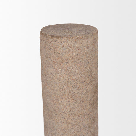 Kailyn Resin Textured Concrete Gray Decorative Object by Mercana at Eve Furniture