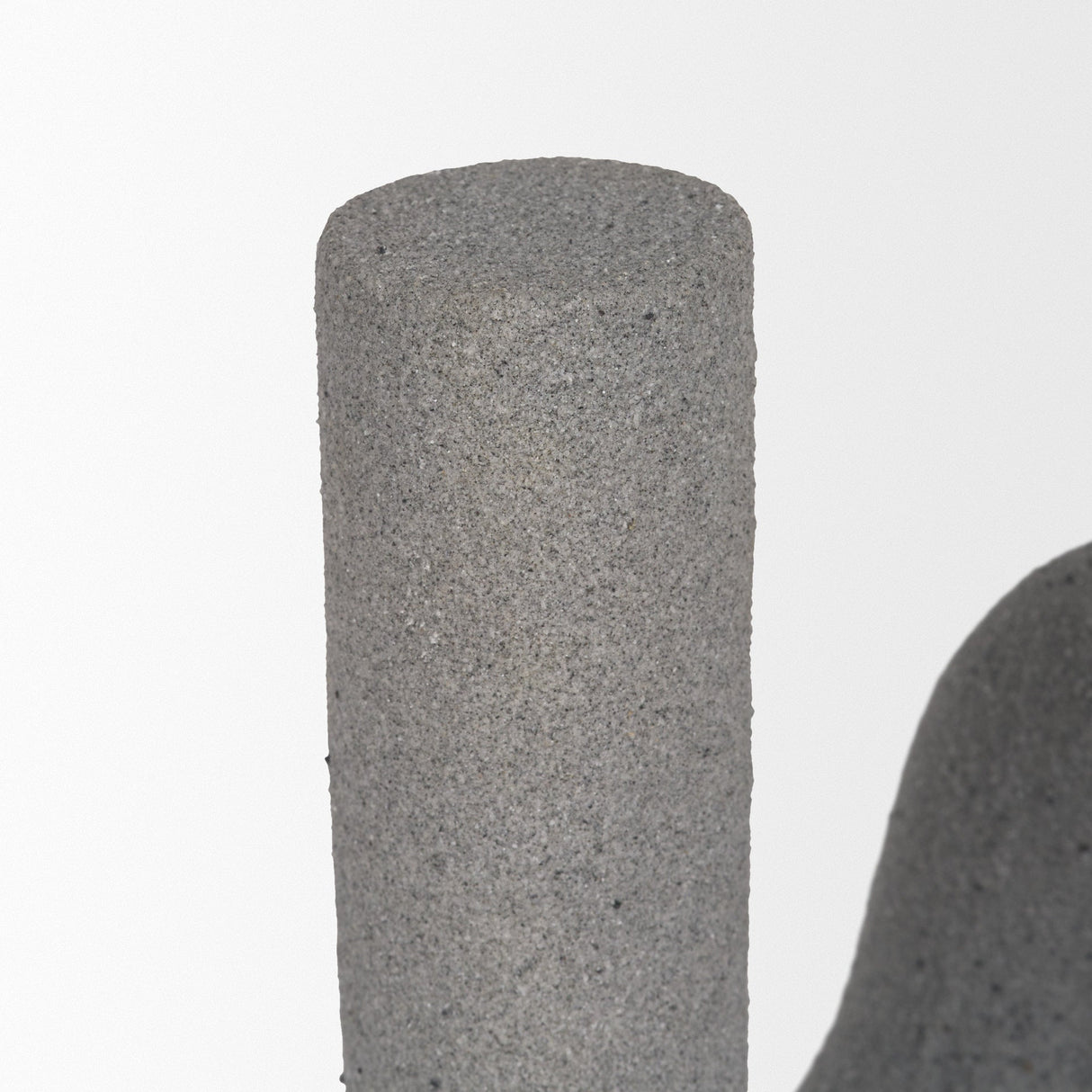 Kailyn Resin Textured Concrete Gray Decorative Object by Mercana at Eve Furniture