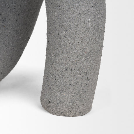 Kailyn Resin Textured Concrete Gray Decorative Object by Mercana at Eve Furniture