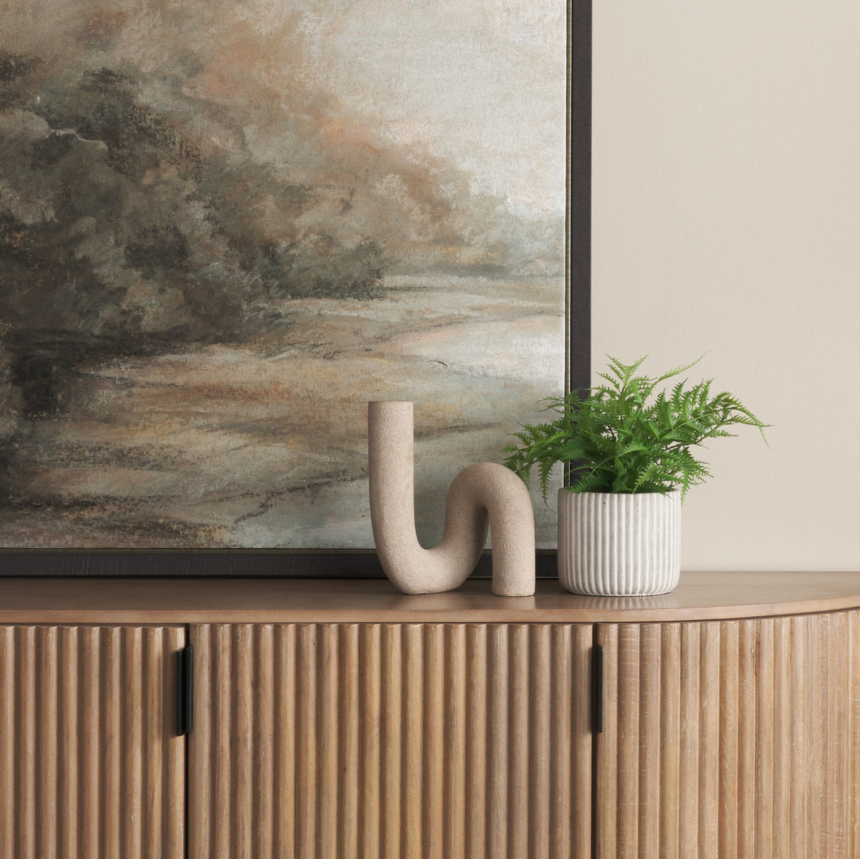 Kailyn Resin Textured Concrete Gray Decorative Object by Mercana at Eve Furniture