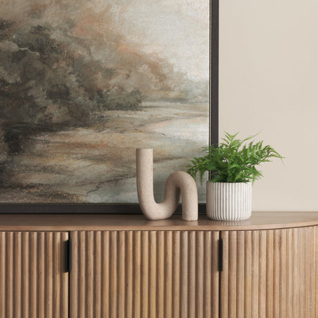 Kailyn Resin Textured Concrete Gray Decorative Object by Mercana at Eve Furniture