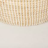 Kairi Set of 2 Seagrass Floor Baskets w/ Lids and Handles by Mercana at Eve Furniture
