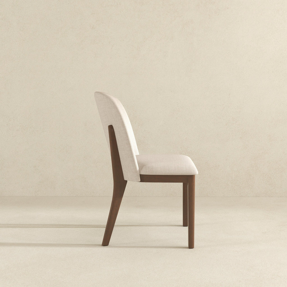 Kaitlyn Beige Fabric Dining Chair (Set Of 2) by Ashcroft Furniture at Eve Furniture